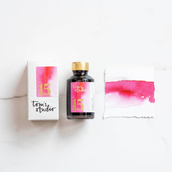 Tom's Studio Fountain Pen Ink in Rambling Rose