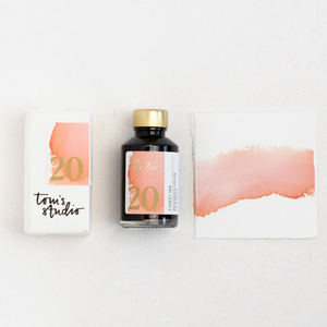 Tom's Studio Fountain Pen Ink in Peaches & Cream