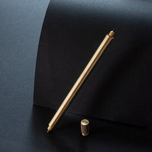 Tom's Studio Lumos Pro Duo Refillable Pen in Brass