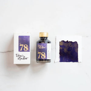 Tom's Studio Shimmering Fountain Pen Ink in Broadway