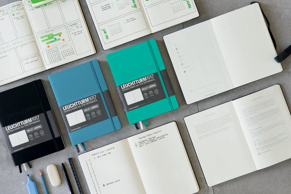 Leuchtturm1917 A5 Bullet Journal Nordic Blue - 240 Pages